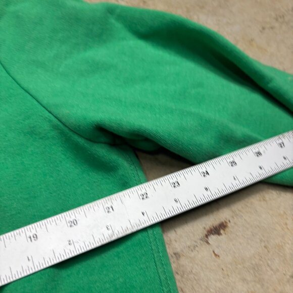 Superdry Hoodie Mens Large Green Heavyweight Sweatshirt - Picture 8 of 11